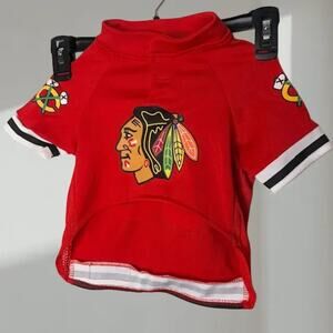 Chicago Blackhawks NHL Dog Jersey – Red (Pet Small)